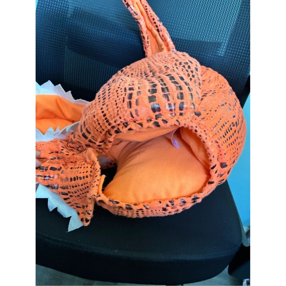 Pottery Barn Kids Orange Pterodactyl Dinosaur Halloween Costume HEAD ONLY - Picture 6 of 7
